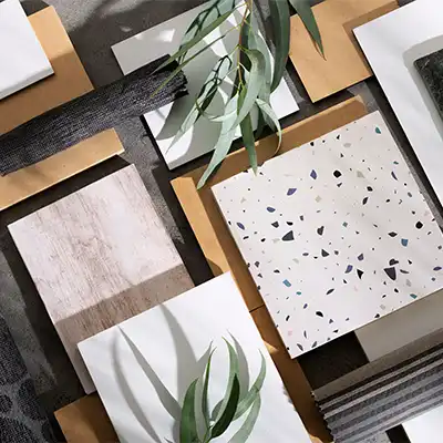 ceramics and marble